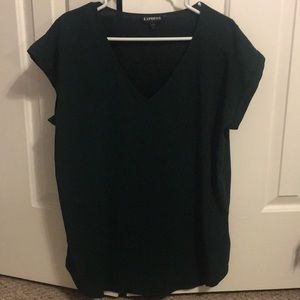 Dark Green Blouse